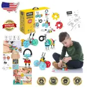 Jumbo Build-Your-Own Robot Kit: Over 200 Pieces for Creative Engineering Play