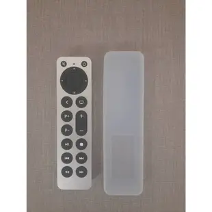 A款 適用於 Apple TVHD TV4K 2023 的副廠遙控器 TV remote 與保護套