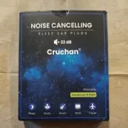 1 box Cruchan Noise Cancelling Sleep Ear Plugs - 8 pairs