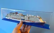 1:1250 scale MARDI GRAS Carnival cruise ship Model ocean liner by SCHERBAK USA