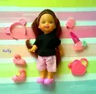 Mattel Barbie Kelly doll with accessories*redressed*