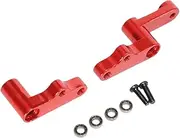 TTETTZ RC Car Steering Assembly Parts Set for 1/12 Model 124010, Red