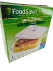 FoodSaver 1 Quart Meal Container Airtight & Odor Proof Mealsaver Food saver New!