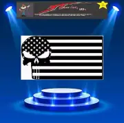 PUNISHER FLAG Large Stencil Template Airbrush Paint