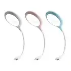 LED USB Rechargeable Flexi Ring Lamp Eye Protection Study Laptop Night Lights