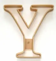 UPSILON GREEK LETTER FRATERNITY SORORITY COOKIE CUTTER USA PR4342