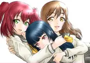 Anime love live sunshine ruby kurosawa yoshiko Playmat Gaming Mat