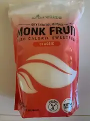 Monk Fruit Sweetener, Sugar Substitute, Keto Diet Friendly, Zero Calorie,