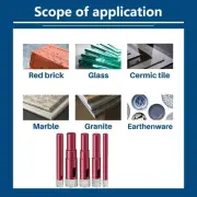 High Performance Drill Bit for Granite Marble Porcelain Tiles (6 14mm)