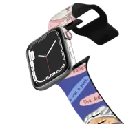 Apple Watch Series 7-9 (45mm) Impact Band HE WAS A PUNK CAT, SHE DID BALLET Watch Band