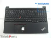 New/Orig Lenovo ThinkPad E15 Gen 2 Palmrest US BL Keyboard Bezel BLK not for FPR