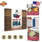 Reversible Walnut Cutting Board with Juice Groove: Ideal for Large Meals