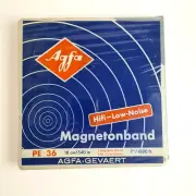 Sealed Agfa Magnetonband Reel Tape PE 36 18cm/540m HiFi Low Noise
