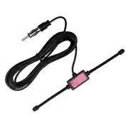 Car Interior Hidden Amplified Antenna Electronic Stereo AM/FM Radio Universal