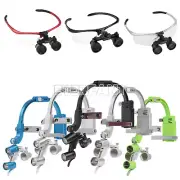 Dental 3.5X Headband Binocular Loupes LED HeadLight/Binocular Loupes HD/Optical