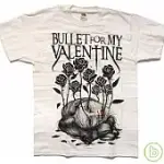 BULLET FOR MY VALENTINE / GARDEN WHITE - T-SHIRT (L)