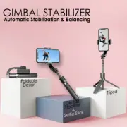 3-in-1 Smart Calibrate Gimbal Stabilizer / Tripod / Selfie Stick for SmartPhone