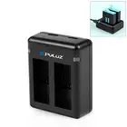PULUZ USB Dual Battery Charger for GoPro HERO12 11 10 9 Black