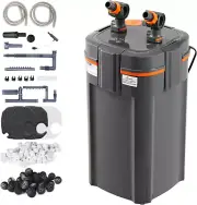 55-75 Gallon Aquarium Fish Tank Filter 238GPH 3-Stage UV Protection Quiet