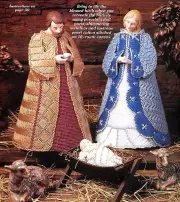 CHRISTMAS NATIVITY - DAILY INSPIRATIONS CROSS -- PLASTIC CANVAS PATTERNS