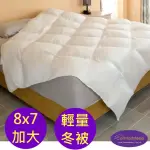 【COMFORTSLEEP】8X7尺雙人加大羽絲絨冬被(暖暖價)