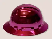 Custom Painted Hard Hat Ridgeline Full Brim Pink