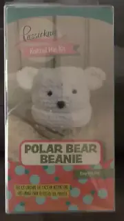 PASSIOKNIT POLAR BEAR BEANIE KNITTING KIT