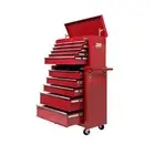Giantz 14 Drawers Tool Box Chest Trolley Toolbox Cabinet Boxes Storage Boxes Red