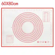 Large Size Silicone Kneading Pad Non-Stick Surface Rolling Dough Mat with Scale