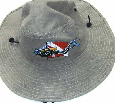 Scuba Diving Dive Hat Floppy Swimming Diver Safari MD AP18