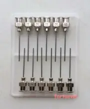 20G 12pcs 1" Blunt Stainless Steel Dispensing Syringe Needle Tips