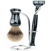 Mondial 1908 Mens Set Mach3 Razor & Best Silvertip Brush Gibson