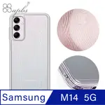 APBS SAMSUNG GALAXY M14 5G 浮雕感防震雙料手機殼-木紋