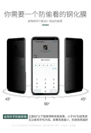 【防偷窺】IPhone 7 8 PLUS IP7+ IP8+ 5.5吋 全屏 防窺 全膠 滿版 滿膠 玻璃保護貼