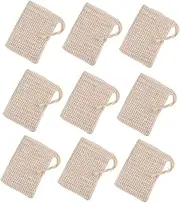 MERRYHAPY 20 Pcs Exfoliating Soap Pouch Soap Pouch Soap Scrubber Pouch Organizer Soap Net Foaming Net Soap Pouch Soap Saver Soap Holder Travel Soap Box Massage