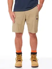 King Gee Work Cool 2 Pro Stretch Shorts Khaki