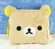 【震撼精品百貨】Rilakkuma San-X 拉拉熊懶懶熊 San-X 錢包/短夾-大臉絨毛#49032 震撼日式精品百貨