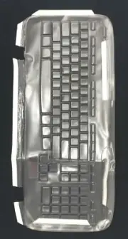 Custom Made Cover for Logitech MK320 Keyboard Not Included Protection Fluid Dirt