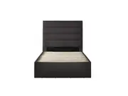 Paddington Bed Frame with Trundle - King Single / Anthracite