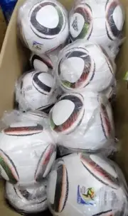 "Bulk/Lot of 10"Adidas Jabulani Size 5 Soccer Balls | 2010 World Cup Match Ball
