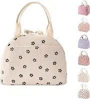 [Binoster] Lunch Bags for Women Insulated Cooler Lunch Bag Adults Kids Packed Lunch Box Tote Bag Cute Girls Ladies Lunch Bags for Work School Picnic Travel Beach Gifts for Women Her Wife Preppy Stuff