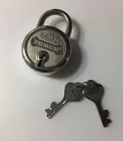 DESAI LOCK Pad Lock w/ Key Premium 5 Level