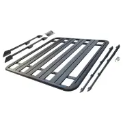 150x142.5cm Alloy Roof Rack Platform & Rail & Bracket for Toyota Landcruiser 79