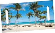 Coconut Tree Printed Golf Cart Seat Cover Towel Sports Easy to Clean Heat Insulation Comfortable Reusable Seat Protector