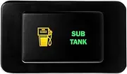 12V 3A ON-OFF Horizontal Push button Switch SUB TANK for Nissan PATROL GQ (1987~1997) GU Series 1 (1997~2001) AMBER GREEN