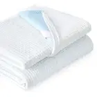 subrtex 4 Inch Mattress Topper Cover (Only Cover) Mattress Protector Bedding ...