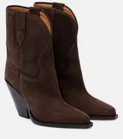 [Isabel Marant] Isabel Marant Leyane suede ankle boots UK 8 brown