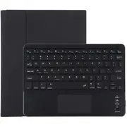 Bluetooth Keyboard & Tablet Case For Ipad 10.2 / Ipad Air 2019 Detachable Touch Pad Pen Slot Holder Microfiber Leather Black Black Keyboards
