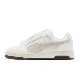 Puma 休閒鞋 Slipstream Lo Lux 男鞋 女鞋 白 米色 皮革 復古 金標 39012401