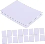 TEHAUX Photo Frame Mats Rectangle Paper 20pcs Picture Matting Picture Frame Accessories